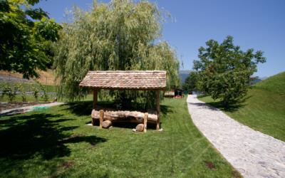 Esterno dell'agriturismo vicino ad Arta Terme e lo Zoncolan 