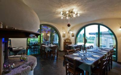 Angolo sala ristorante agriturismo Naunal di Sutrio 