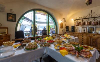 Cucina tipica carnica all'agriturismo Naunal di Sutrio 