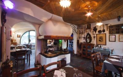 Sala ristorante per la degustazione di piatti tipici carnici 